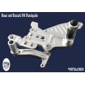 STM Adjustable Rearsets for the Ducati Panigale V4 / S / Speciale